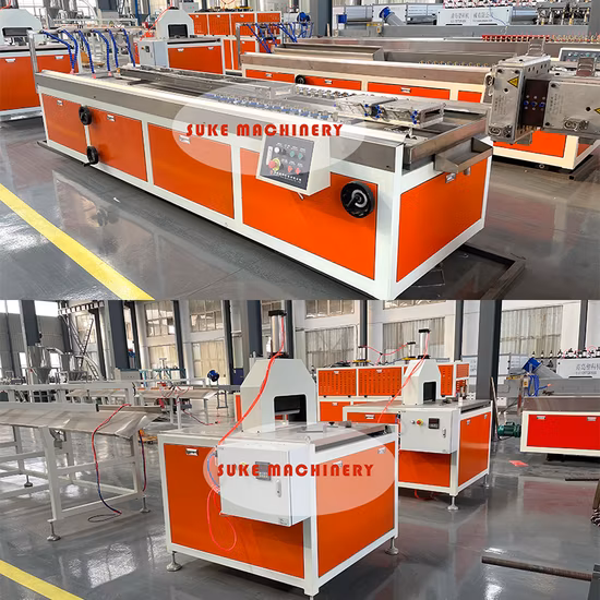 PE WPC プロファイル マシン WPC 複合デッキ床材押出生産ライン プラスチック機械押出機