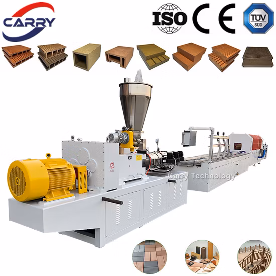 WPC異形押出/生産ラインプラスチック製造機